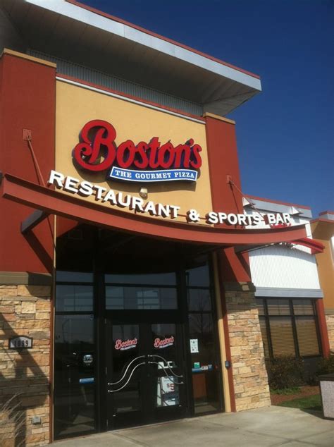 Boston's restaurant - Boston's Pizza Restaurant & Sports Bar. Fontana. Opens Today at 11am. Set as Your Boston’s. 16927 Sierra Lakes Pkwy., Fontana, California. Get Directions. 909-823-2300. Order Online …